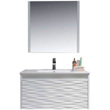 Load image into Gallery viewer, Blossom 008 36 01 C M Paris 36 Inch Vanity with Ceramic Sink &amp; Mirror - White