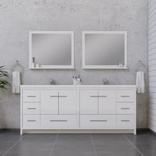 Load image into Gallery viewer, Alya Bath AB-MD684-W Sortino 84 inch Modern Bathroom Vanity, White