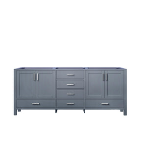 Lexora LJ342280DB00000 Jacques 80" Dark Grey Vanity Cabinet Only