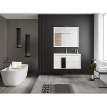 Load image into Gallery viewer, Lucena Bath 4311-01/black 32&quot; White and Black Cristal Vanity