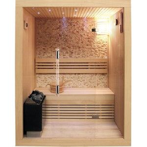 Westlake 300LX 3 Person Indoor Traditional Sauna 71" X 42" X 75"