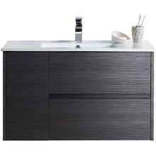 Load image into Gallery viewer, Blossom 016 36 16 C Valencia 36 Inch Vanity with Ceramic Sink - Silver Grey