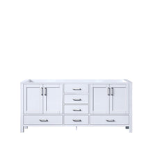 Load image into Gallery viewer, Lexora LJ342272DA00000 Jacques 72&quot; White Vanity Cabinet Only