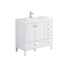 Load image into Gallery viewer, Blossom 023 36 01 A Lyon 36 Inch Vanity with Acrylic Sink - White