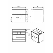 Load image into Gallery viewer, Lucena Bath 3056 24&quot; White Vision Vanity