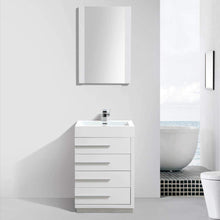 Load image into Gallery viewer, Blossom 005 30 01 A Barcelona 30 Inch Vanity with Acrylic Sink - White