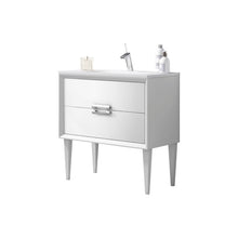 Load image into Gallery viewer, Lucena Bath 42611 40&quot; White Décor Tirador Freestanding  Vanity