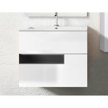 Load image into Gallery viewer, Lucena Bath 3062-01/black 24&quot; White and Black Vision Vanity