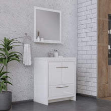Load image into Gallery viewer, Alya Bath AB-MD630-W Sortino 30 inch Modern Bathroom Vanity, White