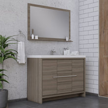 Load image into Gallery viewer, Alya Bath AB-MD648-G Sortino 48 inch Modern Bathroom Vanity, Gray