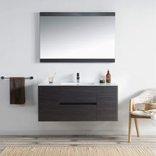 Load image into Gallery viewer, Blossom 016 48 16S C Valencia 48 Inch Single Vanity with Ceramic Sink - Silver Grey