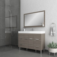 Load image into Gallery viewer, Alya Bath AT-8042-G Ripley 47 inch Gray Vanity with Sink