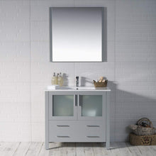 Load image into Gallery viewer, Blossom 001 36 15 C Sydney 36 Inch Vanity with Ceramic Sink - Metal Grey