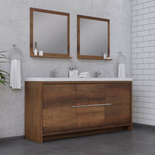 Load image into Gallery viewer, Alya Bath AB-MD672-RW Sortino 72 inch Modern Bathroom Vanity, Rosewood