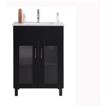 Load image into Gallery viewer, LAVIVA 31321529-24E-CB Nova 24 - Espresso Cabinet + Ceramic Basin Counter