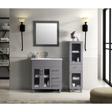 Load image into Gallery viewer, LAVIVA 31321529-32G-CB Nova 32 - Grey Cabinet + Ceramic Basin Counter