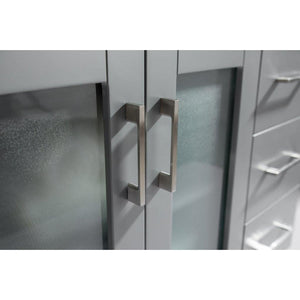 LAVIVA 31321529-36G-CB Nova 36 - Grey Cabinet + Ceramic Basin Counter