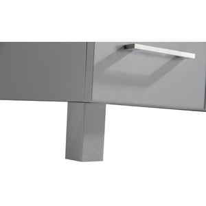 LAVIVA 31321529-48G-CB Nova 48 - Grey Cabinet + Ceramic Basin Counter