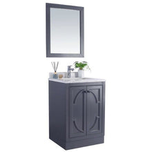 Load image into Gallery viewer, LAVIVA 313613-24G-WC Odyssey - 24 - Maple Grey Cabinet + White Carrera Counter