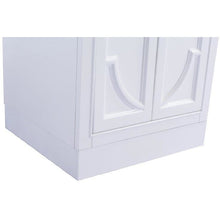 Load image into Gallery viewer, LAVIVA 313613-24W-BW Odyssey - 24 - White Cabinet + Black Wood Counter