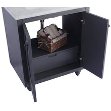 Load image into Gallery viewer, LAVIVA 313613-30G-BW Odyssey - 30 - Maple Grey Cabinet + Black Wood Counter