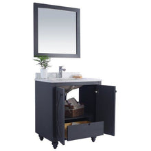 Load image into Gallery viewer, LAVIVA 313613-30G-WC Odyssey - 30 - Maple Grey Cabinet + White Carrera Counter