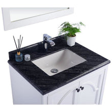 Load image into Gallery viewer, LAVIVA 313613-30W-BW Odyssey - 30 - White Cabinet + Black Wood Counter