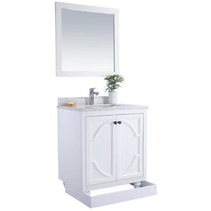 LAVIVA 313613-30W-PW Odyssey - 30 - White Cabinet + Pure White Counter