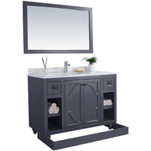 Load image into Gallery viewer, LAVIVA 313613-48G-WC Odyssey - 48 - Maple Grey Cabinet + White Carrera Counter