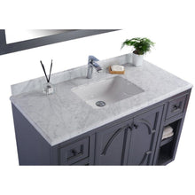 Load image into Gallery viewer, LAVIVA 313613-48G-WC Odyssey - 48 - Maple Grey Cabinet + White Carrera Counter