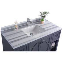 Load image into Gallery viewer, LAVIVA 313613-48G-WS Odyssey - 48 - Maple Grey Cabinet + White Stripes Counter