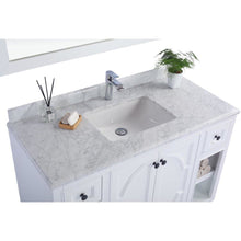 Load image into Gallery viewer, LAVIVA 313613-48W-WC Odyssey - 48 - White Cabinet + White Carrera Counter