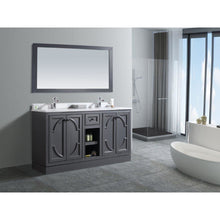 Load image into Gallery viewer, LAVIVA 313613-60G-WC Odyssey - 60 - Maple Grey Cabinet + White Carrera Counter