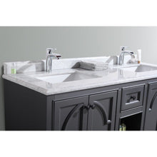 Load image into Gallery viewer, LAVIVA 313613-60G-WC Odyssey - 60 - Maple Grey Cabinet + White Carrera Counter