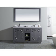 Load image into Gallery viewer, LAVIVA 313613-60G-WS Odyssey - 60 - Maple Grey Cabinet + White Stripes Counter