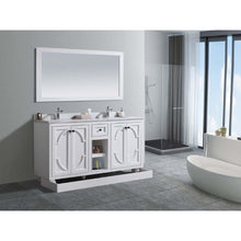 Load image into Gallery viewer, LAVIVA 313613-60W-WC Odyssey - 60 - White Cabinet + White Carrera Counter
