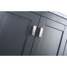 Load image into Gallery viewer, LAVIVA 313ANG-24G-BW Wilson 24 - Grey Cabinet + Black Wood Countertop