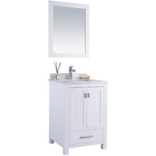 Load image into Gallery viewer, LAVIVA 313ANG-24W-WC Wilson 24 - White Cabinet + White Carrara Countertop