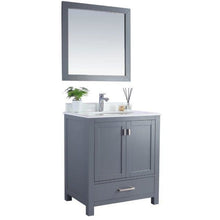 Load image into Gallery viewer, LAVIVA 313ANG-30G-PW Wilson 30 - Grey Cabinet + Pure White Countertop