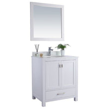 Load image into Gallery viewer, LAVIVA 313ANG-30W-PW Wilson 30 - White Cabinet + Pure White Countertop