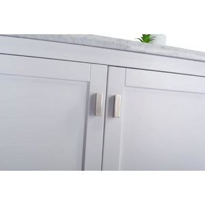 LAVIVA 313ANG-36W-WC Wilson 36 - White Cabinet + White Carrara Countertop