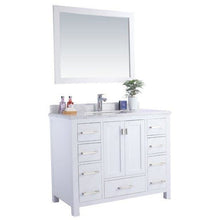Load image into Gallery viewer, LAVIVA 313ANG-42W-WC Wilson 42 - White Cabinet + White Carrara Countertop