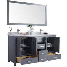 Load image into Gallery viewer, LAVIVA 313ANG-60G-WC Wilson 60 - Grey Cabinet + White Carrara Countertop