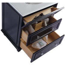 Load image into Gallery viewer, LAVIVA 313DVN-30E-PW Luna - 30 - Espresso Cabinet + Pure White Counter