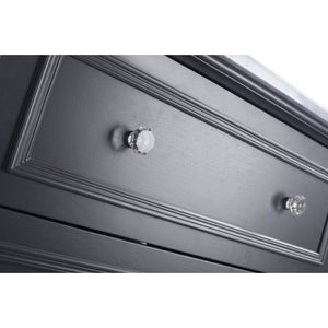 LAVIVA 313DVN-30G-BW Luna - 30 - Maple Grey Cabinet + Black Wood  Counter