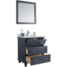 Load image into Gallery viewer, LAVIVA 313DVN-30G-PW Luna - 30 - Maple Grey Cabinet + Pure White Counter
