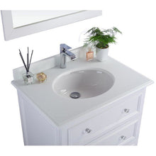 Load image into Gallery viewer, LAVIVA 313DVN-30W-PW Luna - 30 - White Cabinet + Pure White Counter