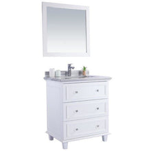 Load image into Gallery viewer, LAVIVA 313DVN-30W-WS Luna - 30 - White Cabinet + White Stripes Counter