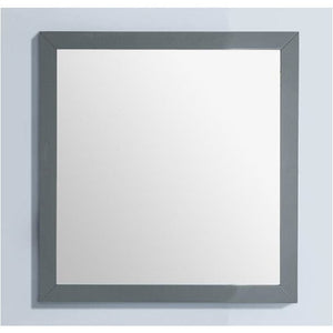 LAVIVA 313FF-3030G Fully Framed 30" Grey Mirror