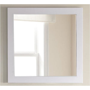 LAVIVA 313FF-3030W Fully Framed 30" White Mirror